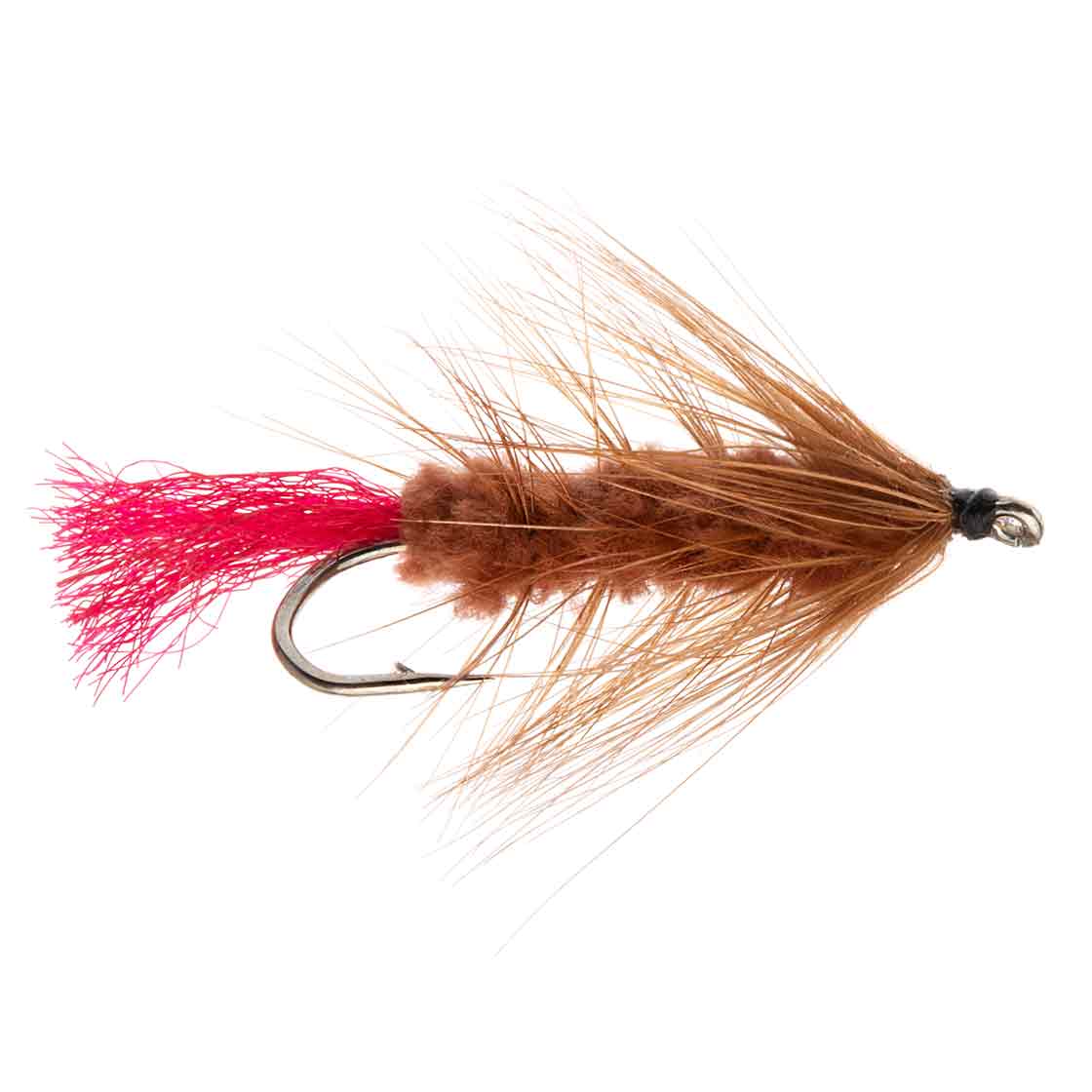 Kami Flies Streamer - Wolly Worm brown
