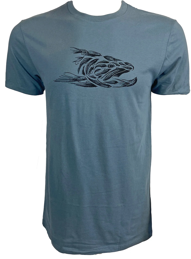 P-26175_RepYourWater_Tee_T-Shirt_Trout_Streamers_ RepYourWater Trout Streamers Tee T-Shirt