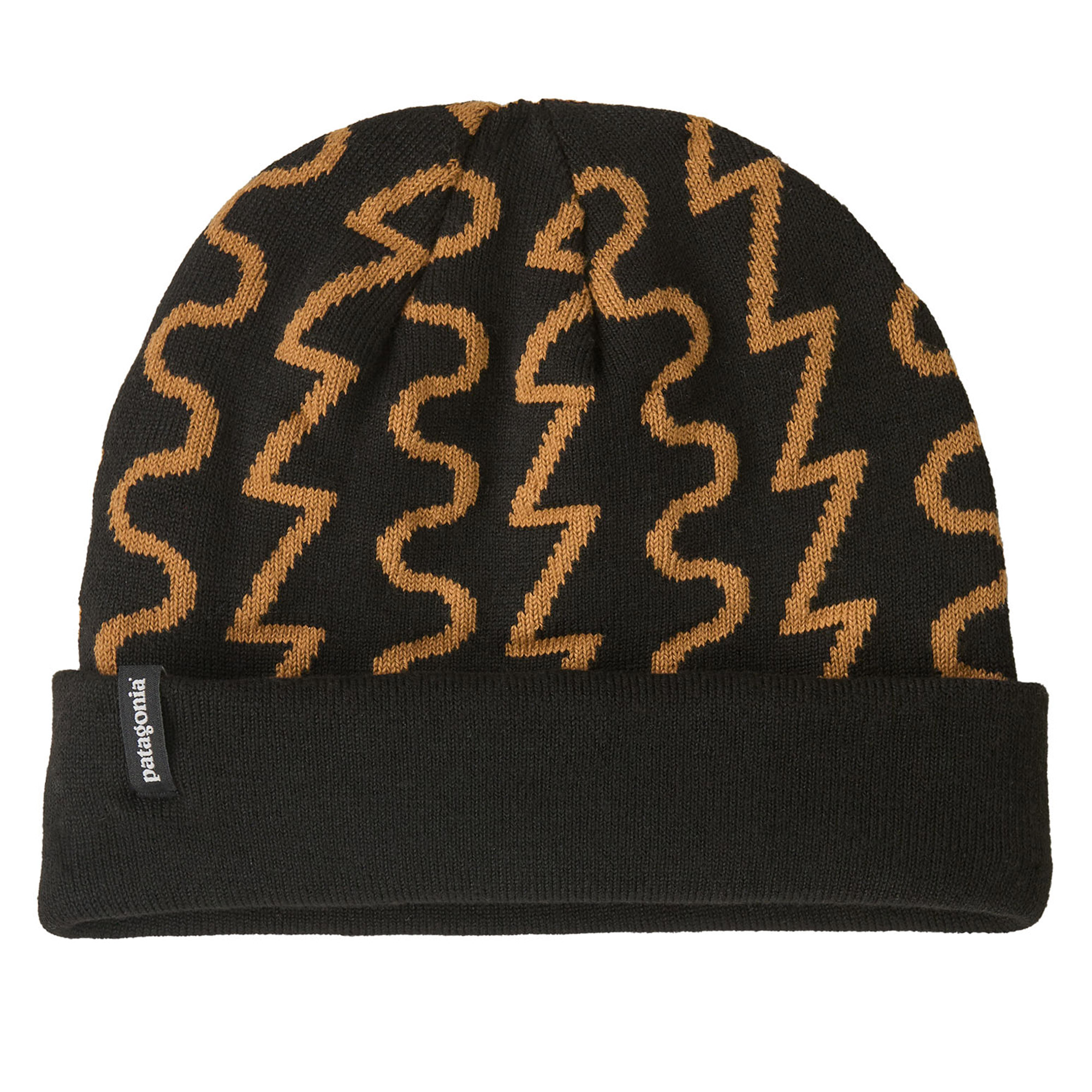 Patagonia PowSlayer Beanie Mütze FTRB - Fresh Tracks Black