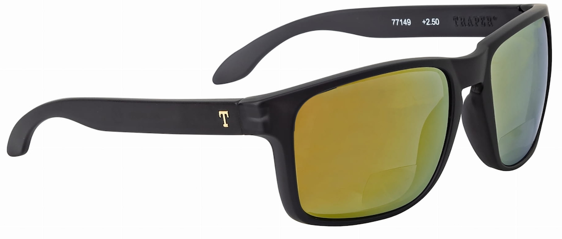 Traper Magnifier Vergrößerungs- Polarisationsbrille Ocean Gold Revo