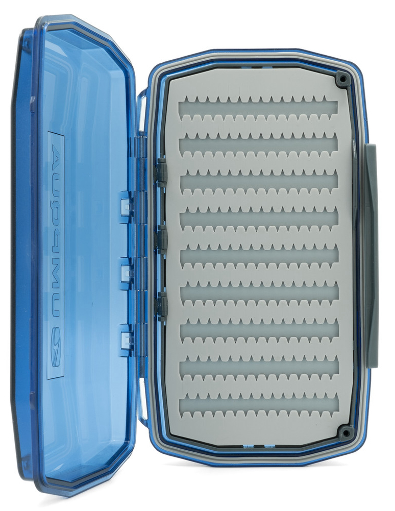 P-26657_Umpqua_UPG_Silikon_WP_Essential_Large_Fliegendose_Blue_2 Umpqua UPG Silicone Essential Water Proof Large Blue Fliegenbox
