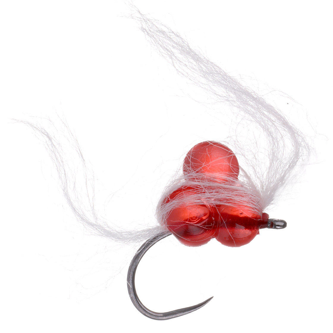 MFC Otter's Soft Milking Egg Cluster Ruby Barbless #8 MFC Otter's Soft Milking Egg Cluster Ruby Barbless #8