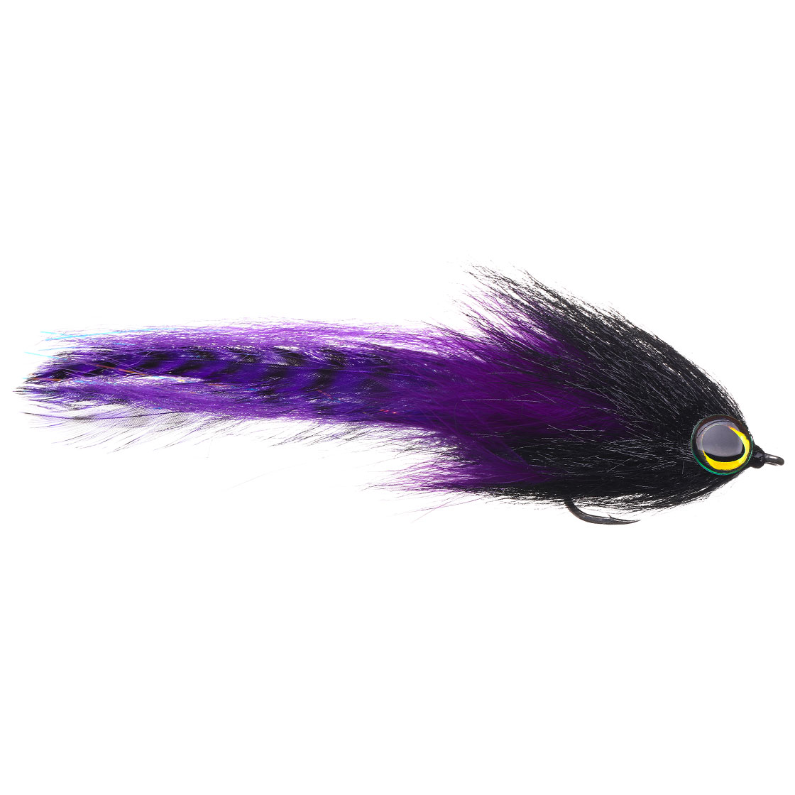 Superflies Salzwasserfliege Baitfish GT-Brush-Purple