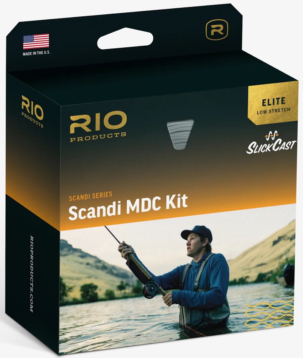 Rio Elite Scandi MDC-Kit Short Schusskopfsystem mit 4 Wechselspitzen, Runningline und Tasche
