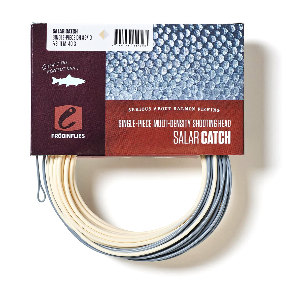 Frödin SALAR Catch Single-Piece Zweihand Schusskopf Floating-Sink3