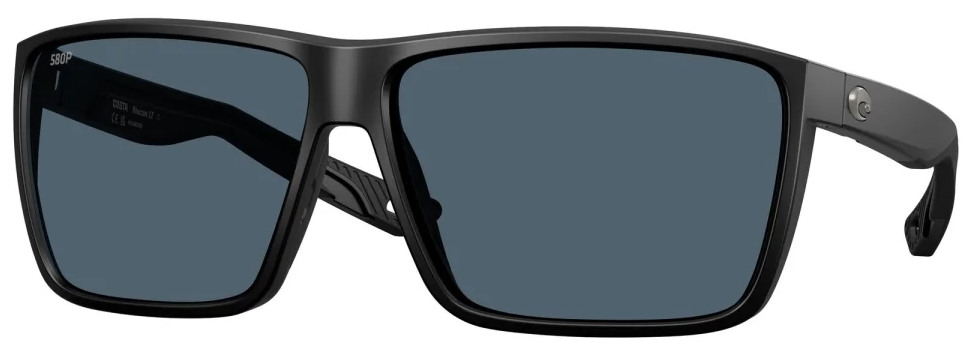 Costa Polarisationsbrille Rincon II Matte Black (Gray 580P)
