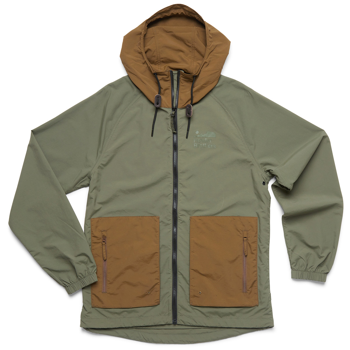 Howler_Brothers_Water-Resistant_Seabreacher_Packable_Jacket_oregano_teak_1 Howler Brothers Water-Resistant Seabreacher Packable Jacket Regenjacke oregano / teak