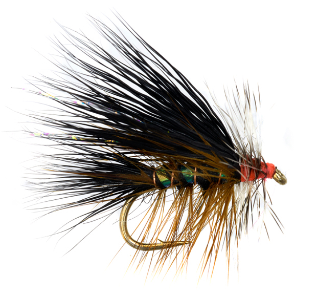 Fulling Mill Trockenfliege - Jackie's Hot Head Sooty Olive Stimulator