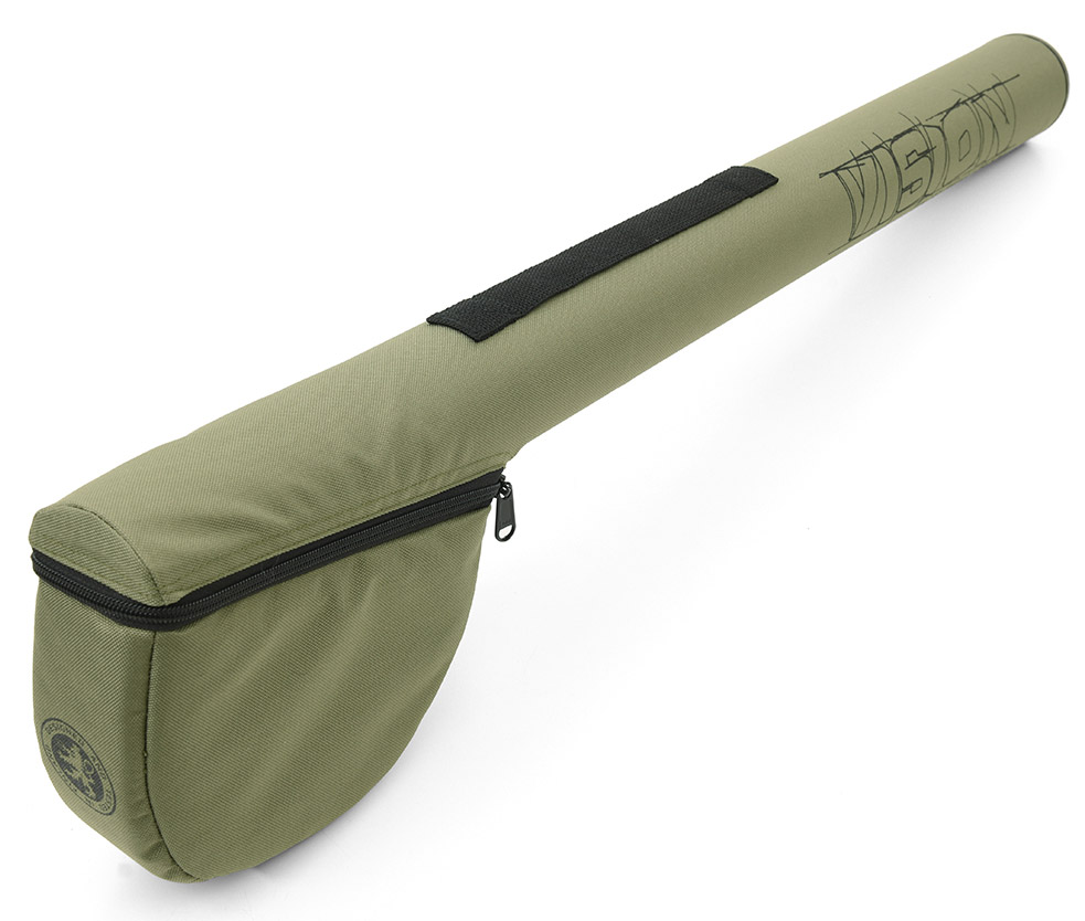 Vision_Rod_Reel_Tube_olive_1 Vision Rod & Reel Tube Rutenrohr mit Aussparung olive