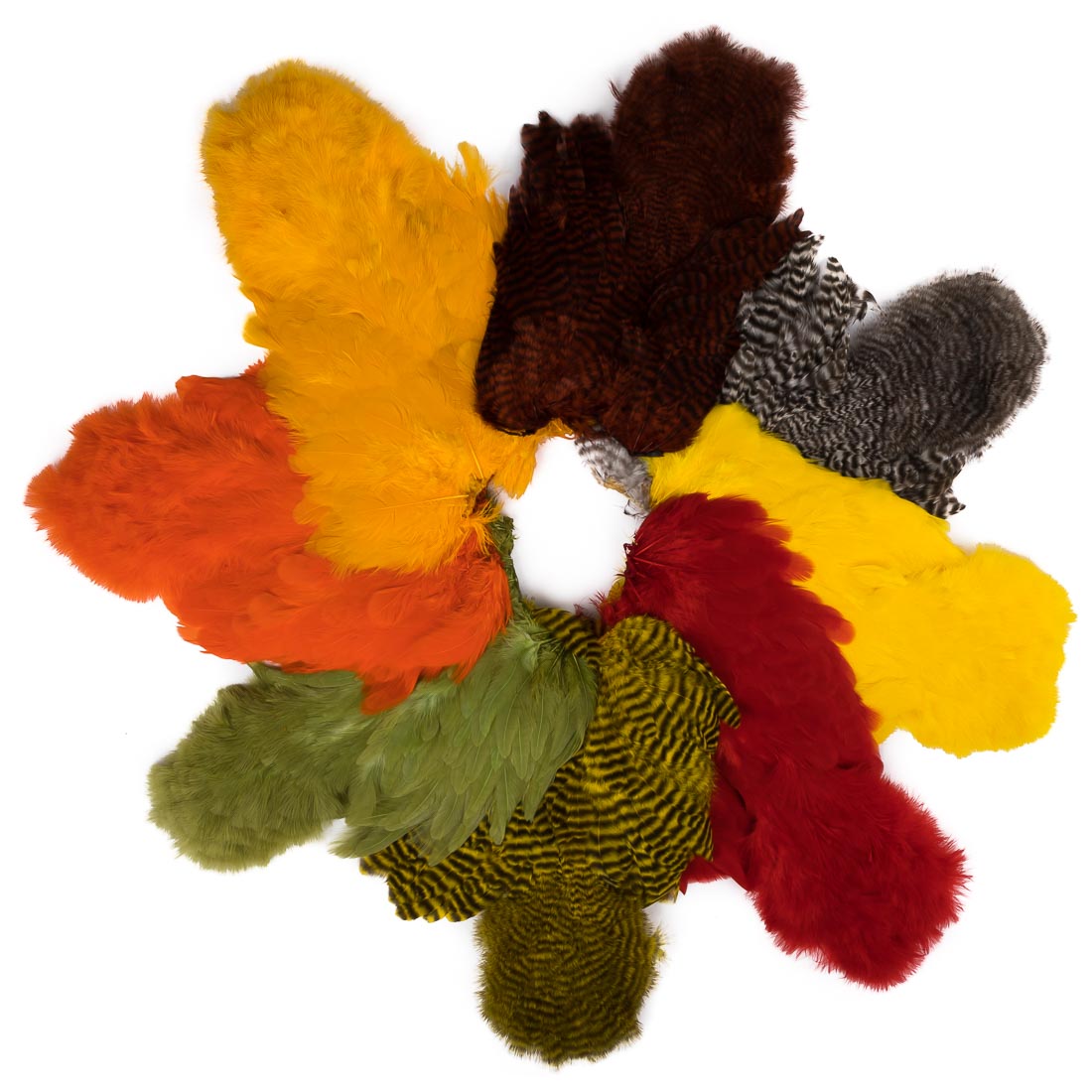 Future Fly Soft Patch 2in1 - Softhecheln und Chickabou Giant Softhackle Patch