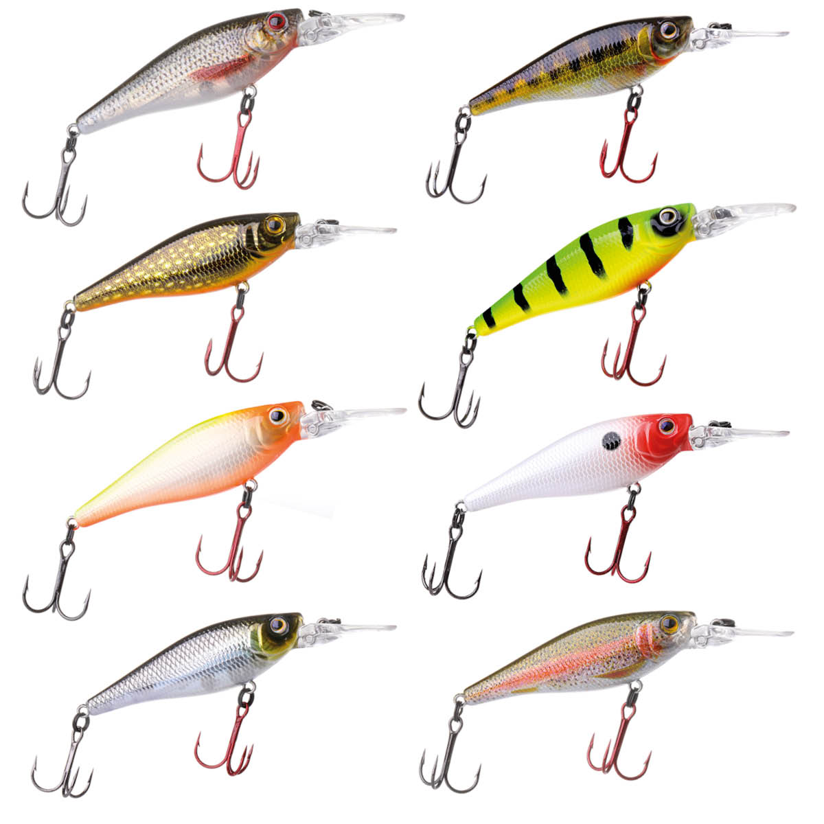 Gamakatsu Spro Ikiru Shad 7 cm 11 g LL Crankbait Wobbler suspending