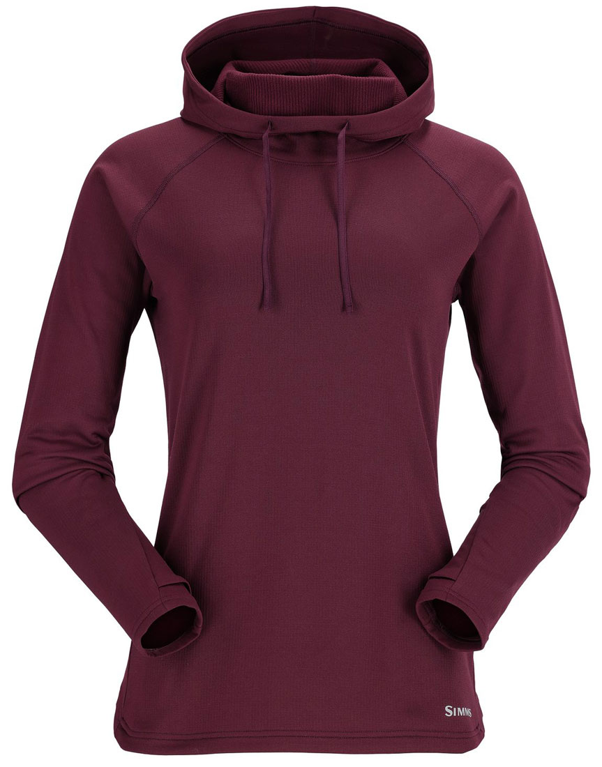 Simms W's Heavyweight Baselayer Hoody mulberry