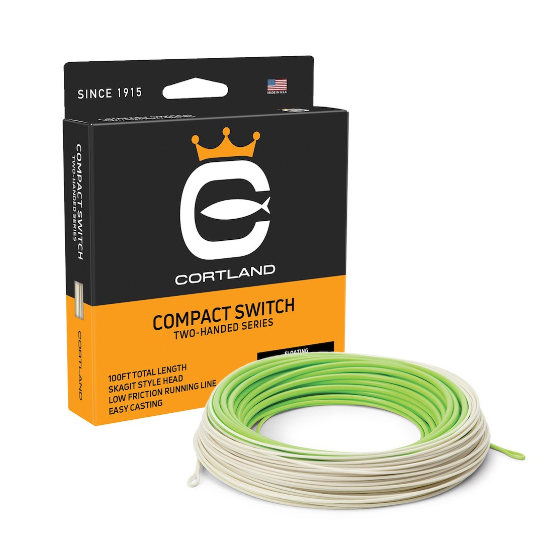 Cortland-Compact-Switch-Fliegenschnur Cortland Compact Switch Fliegenschnur