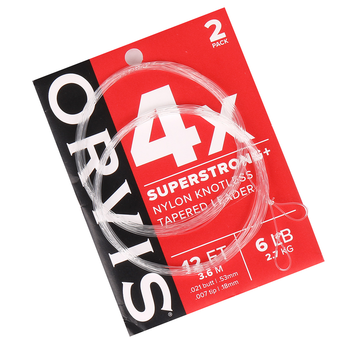P-25107_Orvis-Super-Strong-Plus-Tapered-Leader-12-ft-Vorfach-2er-Pack Orvis Super Strong Plus Tapered Leader 12 ft Vorfach 2er Pack