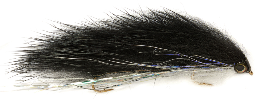 P-24159_Fulling_Mill_Snake_Bait_Black Fulling Mill Streamer - Snake-Bait Black