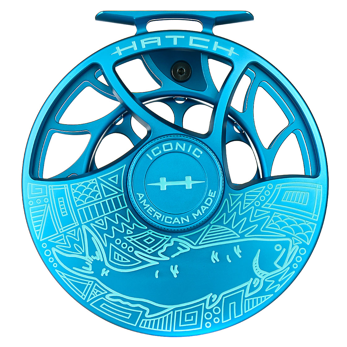 Hatch Iconic Custom Saltwater Slam Tarpon 11 Plus Fliegenrolle