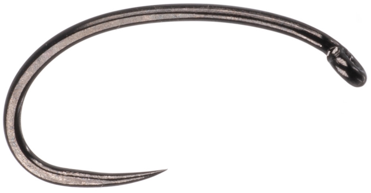 Umpqua X-Series Curved Nymph Shrimp and Scud Hook XC310 BL-BN Haken 25pc Barbless