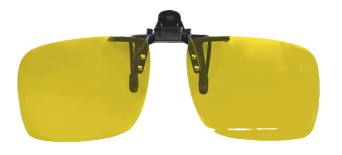 P-26608_Traper_Clip_On_Polarisationsbrille_Yellow_ Traper Clip On Polarisations Clip Yellow zum Aufstecken auf die Brille