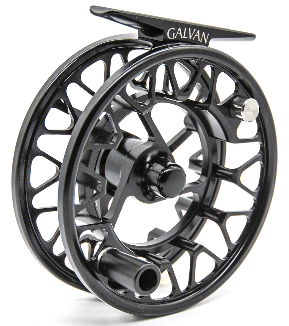 Galvan Brookie Fliegenrolle black