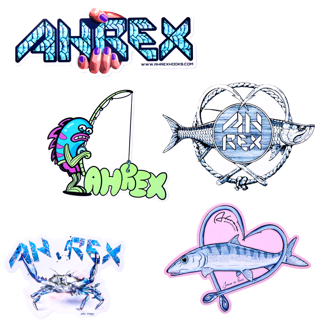 Ahrex Salt Sticker Pack #1