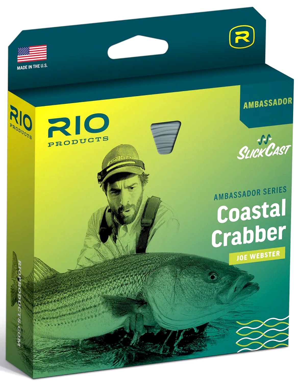 Rio Ambassador Series Joe Webster- Coastal Crabber Interm./Sink5/Sink7 Fliegenschnur