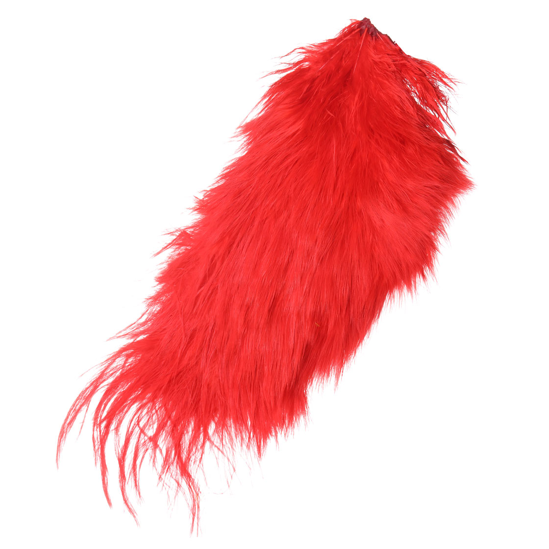 white dyed red