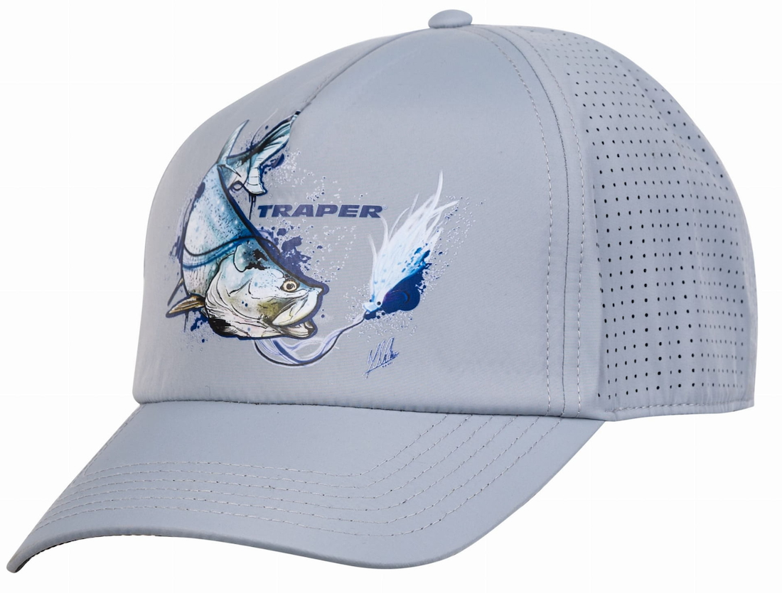 Traper Cap Solar Pro UPF 50+ Tarpon Light Grey
