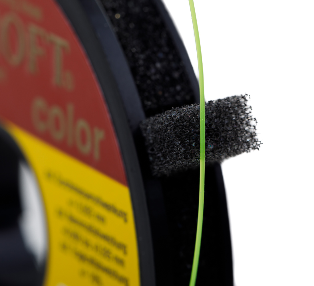 P-09370_Stroft_Color_Vorfachmaterial_fluo_yellow_detail_3 fluo gelb