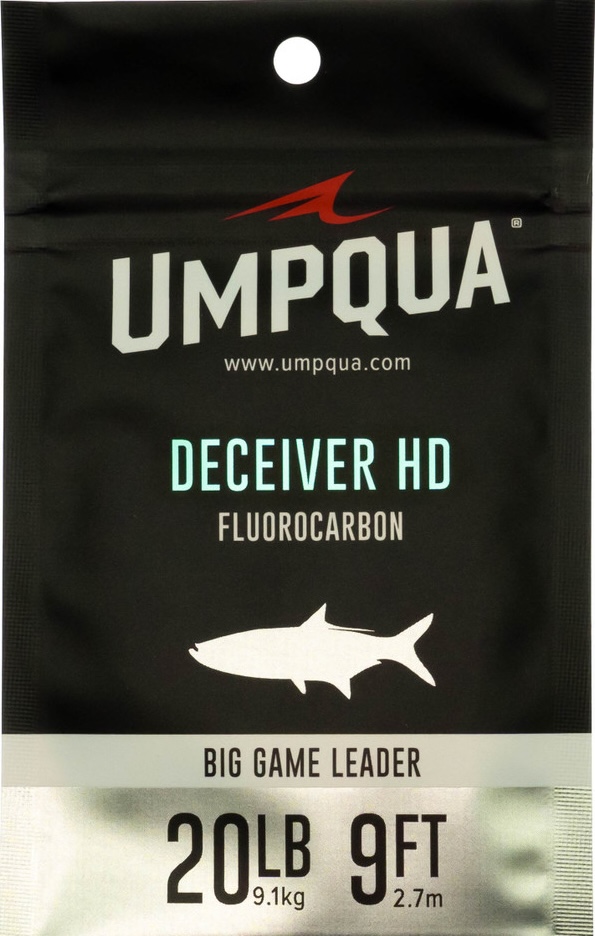 Umpqua Deceiver HD Big Game Fluorocarbon Leader Vorfach 9ft