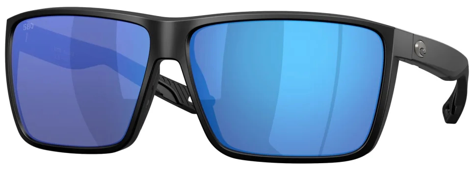 Costa Polarisationsbrille Rincon II Matte Black (Blue Mirror 580G)
