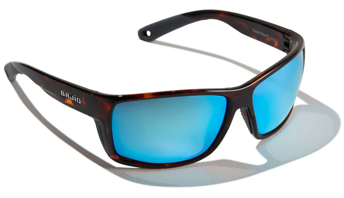 Bajio Polarisationsbrille Bales Beach - Dark Tort Gloss (Blue Mirror Glass)