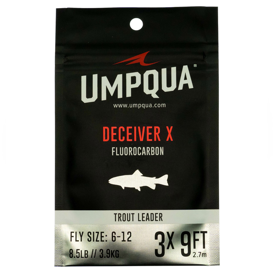 Umpqua Deceiver X Fluorocarbon Leader 9ft Vorfach