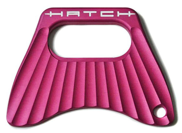 Hatch Fish Tail Bottle Opener Flaschenöffner Schlüsselanhänger pink