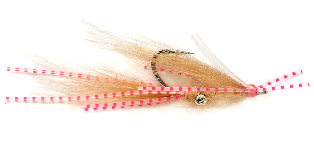 Fulling Mill Salzwasserfliege - Squimp Shrimp pink