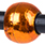 metallic golden orange