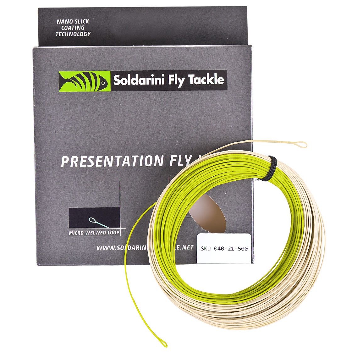 Soldarini Presentation WF Fliegenschnur light olive / light tan