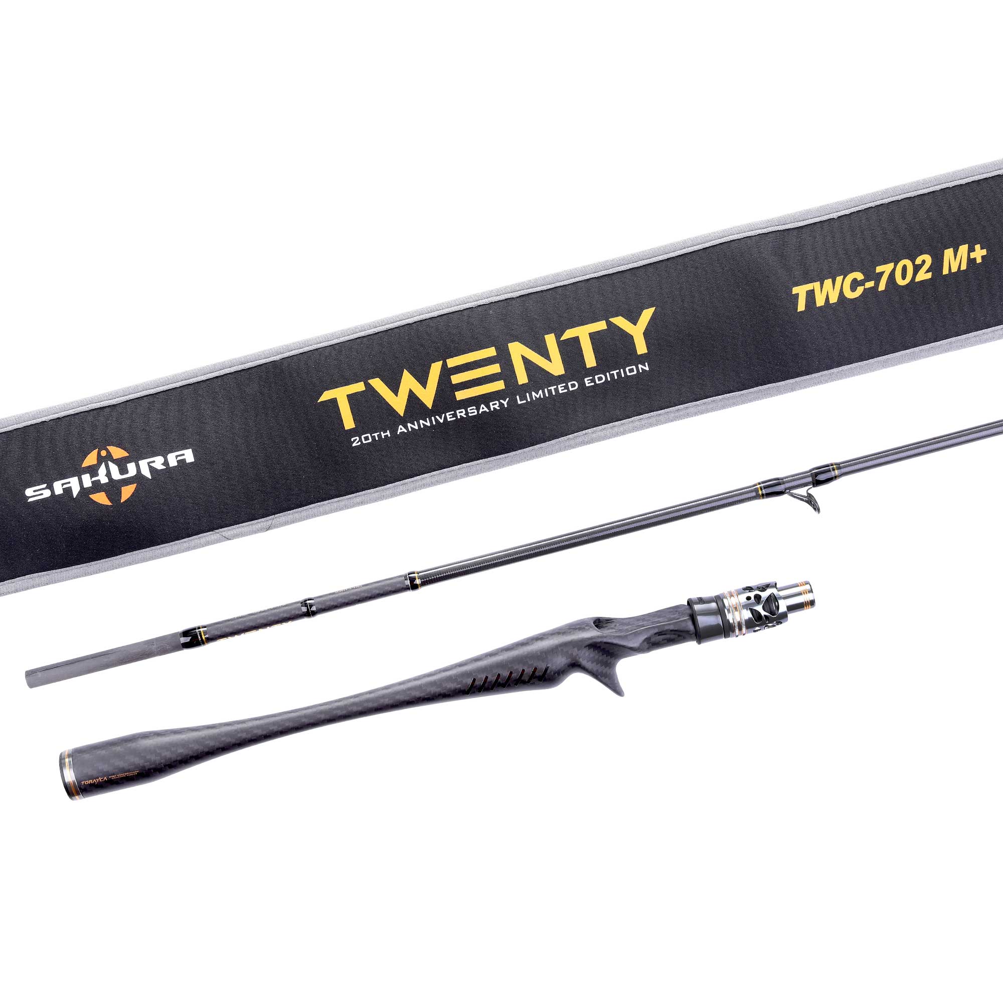 SAKURA TWENTY CASTING TWC 702 M+ 7 ft (2,13 m) - 5-25 g Fuji Components 1pc