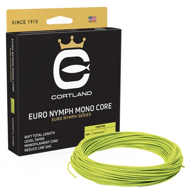 Cortland Hi-Vis Euro Nymph Mono Core Level Fliegenschnur