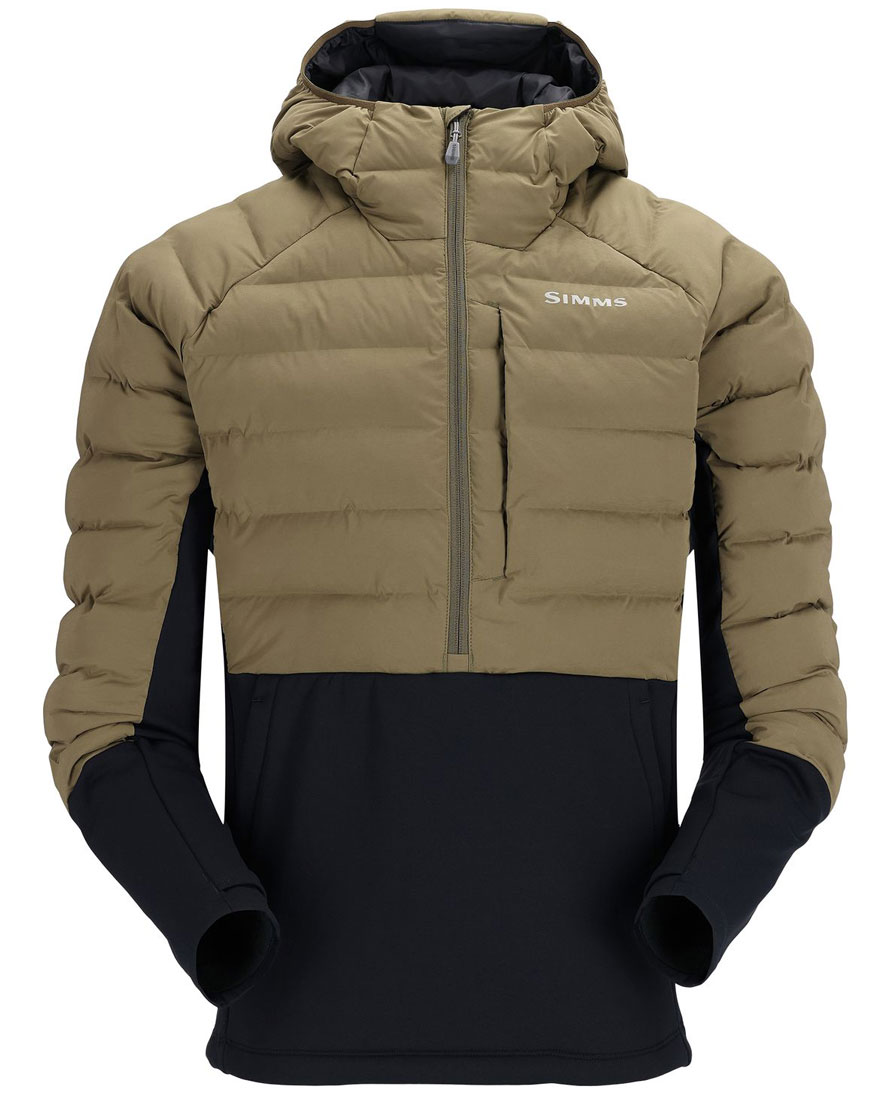 Simms_ExStream_Pull_Over_Hoody_Kapuzenpullover_dark_stone_1 Simms ExStream Pull Over Insulated Hoody Kapuzenpullover dark stone