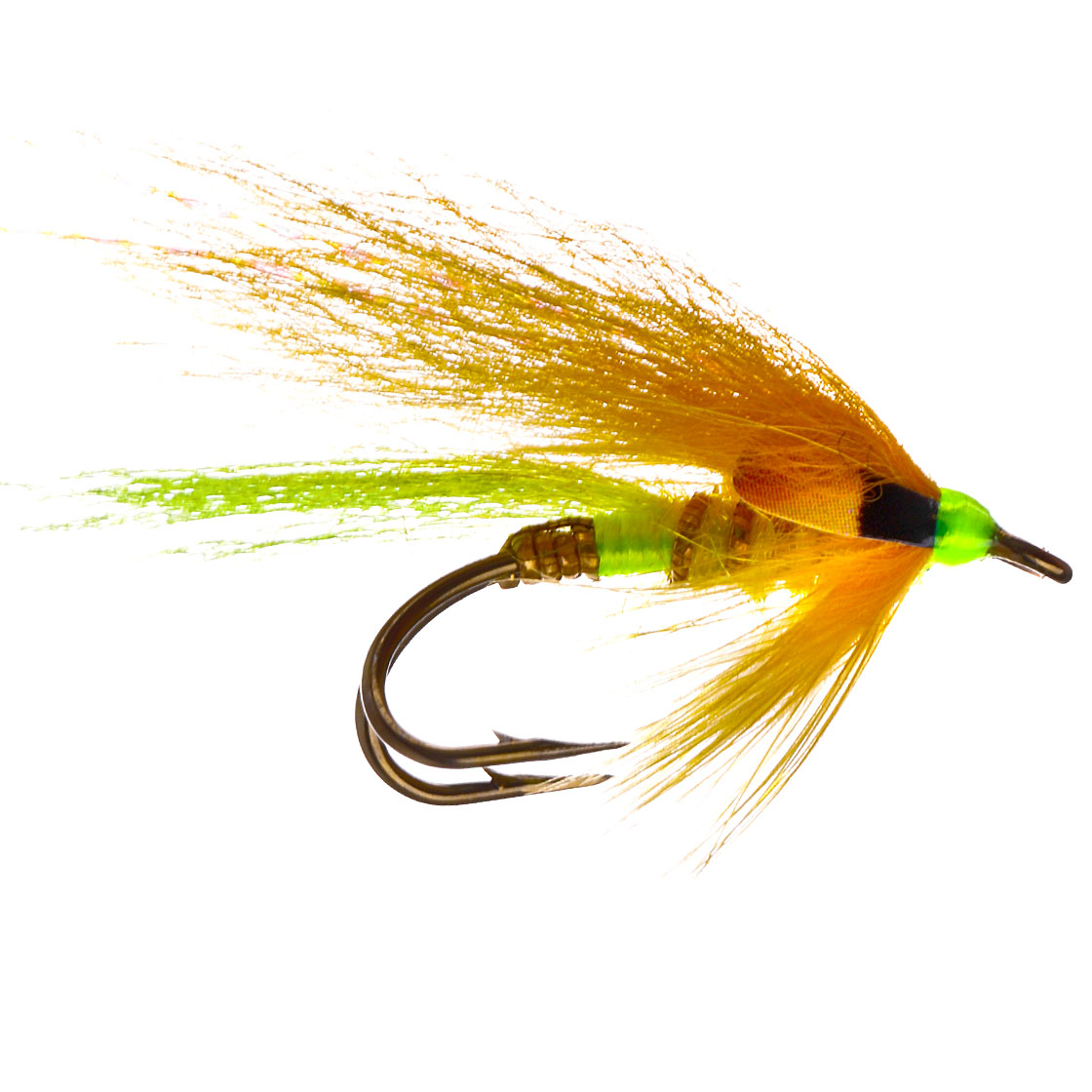 Superflies_Lachsfliege_Dirty_Banana_Bronze_Double_1 Superflies Lachsfliege - Dirty Banana Bronze Double