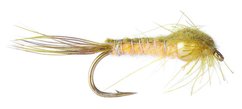 marc-petitjean_mp-133s-mayfly-single-olive Marc Petitjean Nymphe - MP133S Mayfly Larva