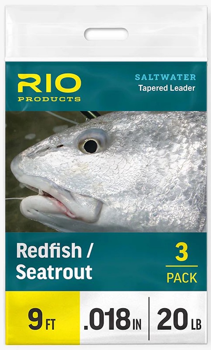 Rio Redfish and Seatrout 9 ft Tapered Leader 3 pc Pack Vorfach
