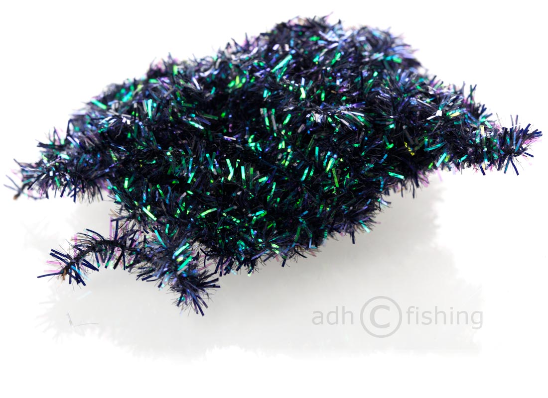 hareline-cactus-chenille-medium-black-hi black