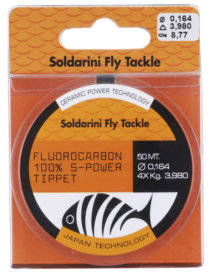 Soldarini-Fluorocarbon-SPower-Tippetmaterial Soldarini Fly Tackle Fluorocarbon S-Power Vorfachmaterial