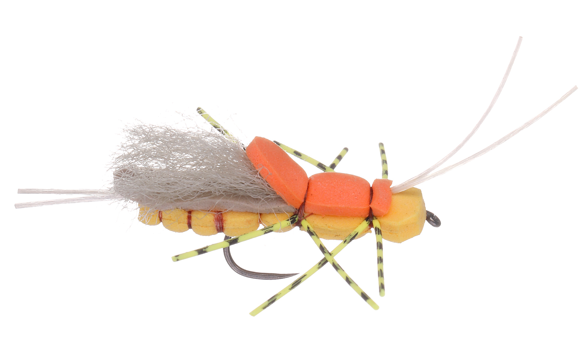 Fulling Mill Jorgensens's Slammin Fly Golden Barbless #8 Fulling Mill Jorgensens's Slammin Fly Golden Barbless #8