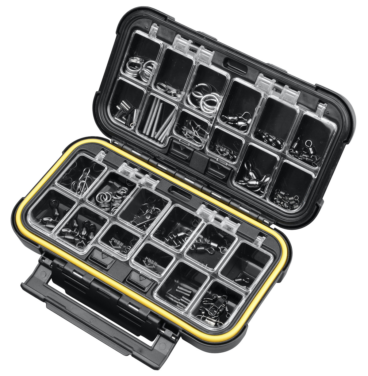 Spro wasserdichte Kleinteilebox Parts Stocker Large 16,0 x 9,5 x 4,7 cm Tackle Box