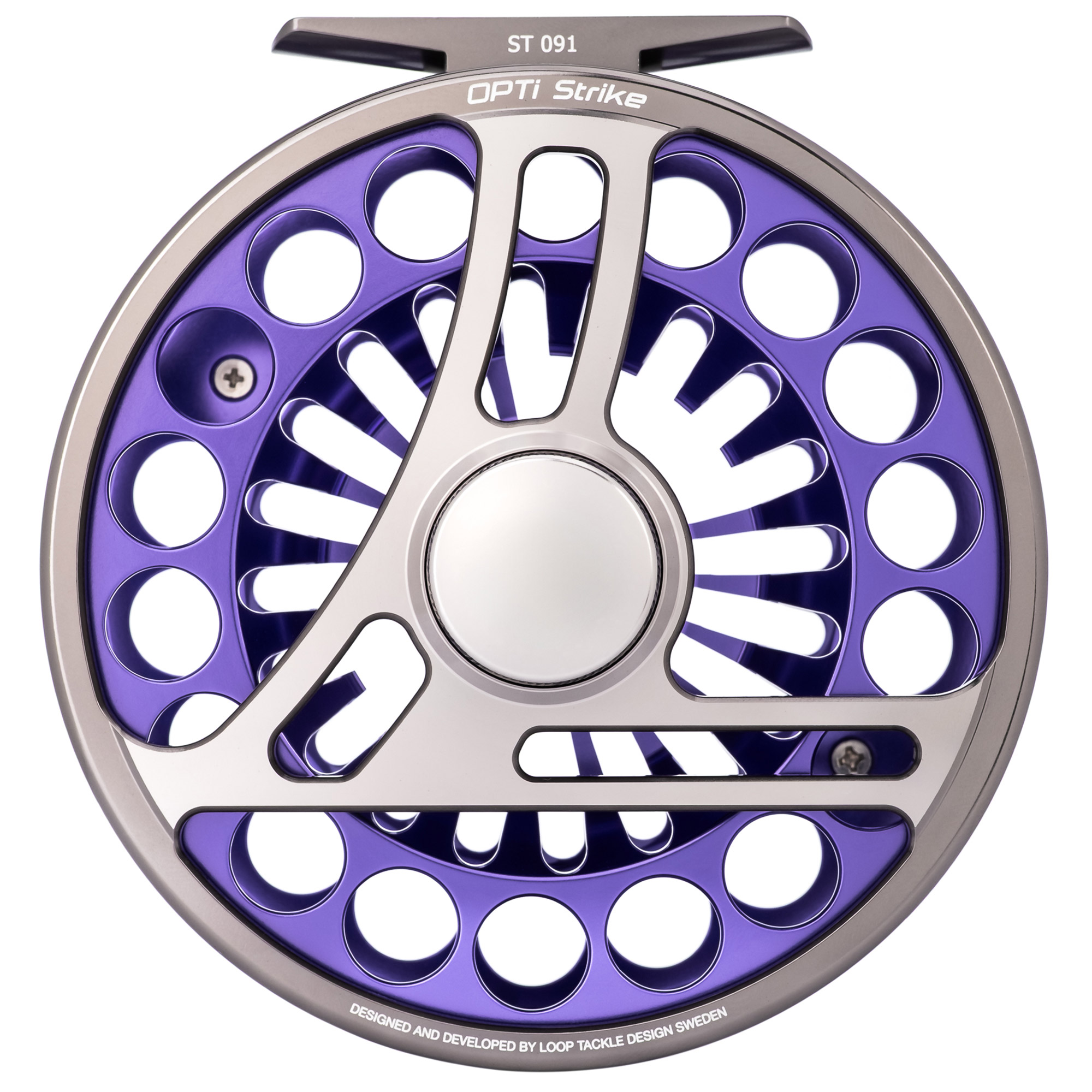 Loop OPTI Strike Limited Edition Fliegenrolle Twilight Violet Loop OPTI Strike Limited Edition Fliegenrolle Twilight Violet