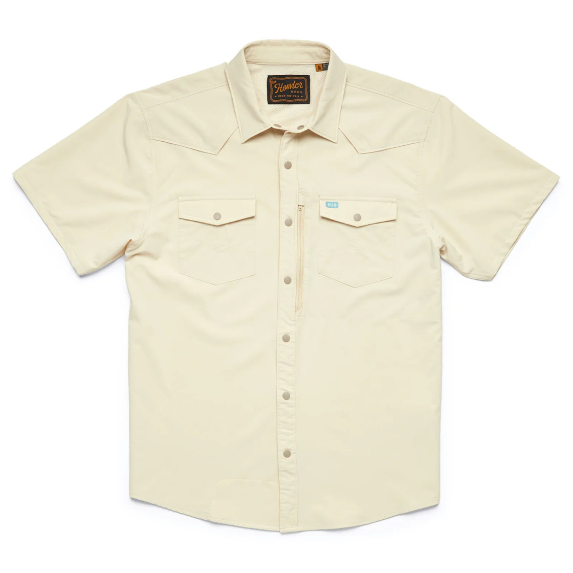 Howler_Emerger_Tech_Sunshade_Shirt_Shortsleeve_parchment_1 Howler Brothers Emerger Tech Sunshade Shirt Shortsleeve - parchment Sonnenschutz
