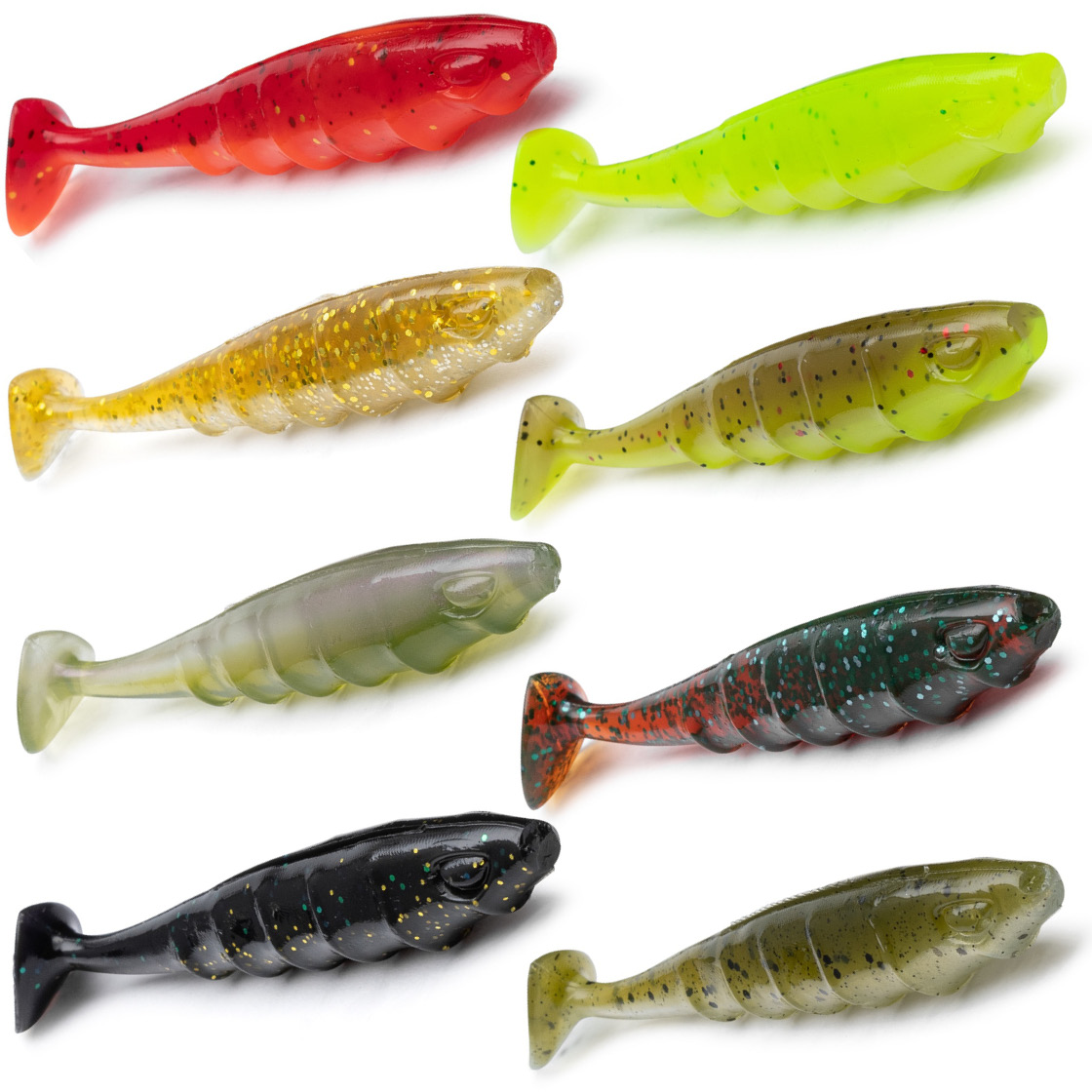 Nays PRDTR 35 Gummifisch 8,9 cm 9er Set