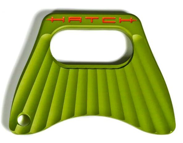 Hatch Fish Tail Bottle Opener Flaschenöffner Schlüsselanhänger green